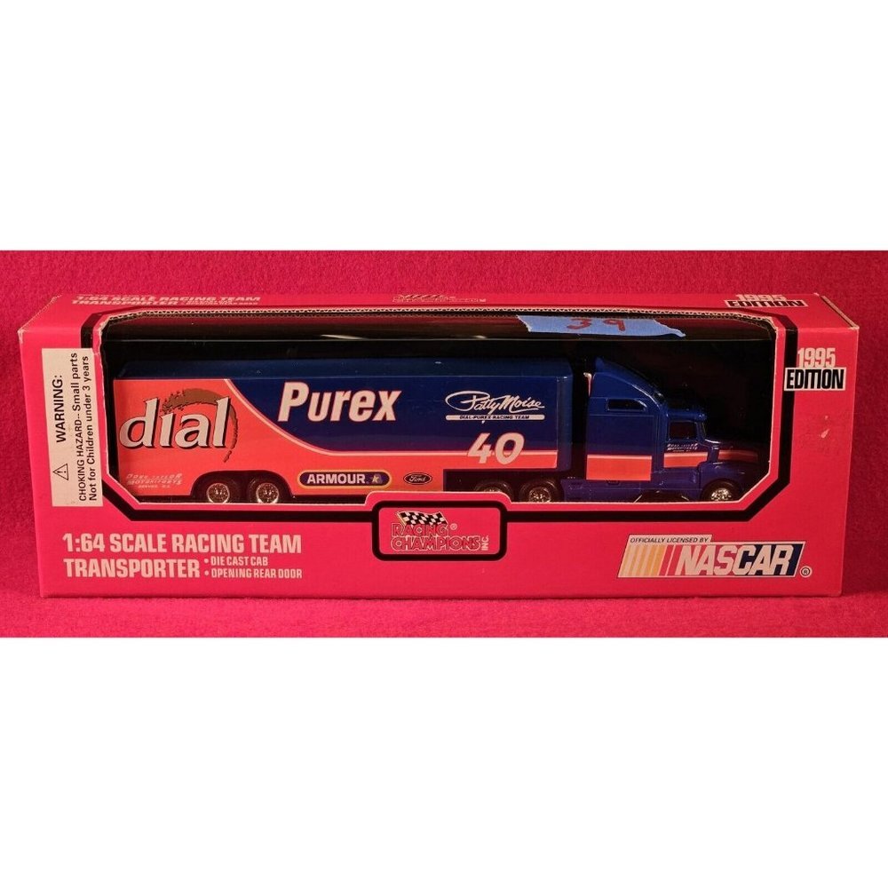PATTY MOISE #40 NASCAR TRANSPORTER 1995 EDITION